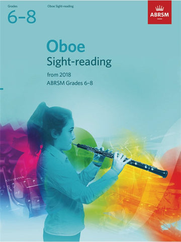 ABRSM Oboe Sight-Reading Tests Grades 6–8 from 2018