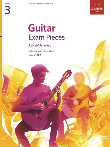 ABRSM Guitar Exam Pieces From 2019 Grade 3
