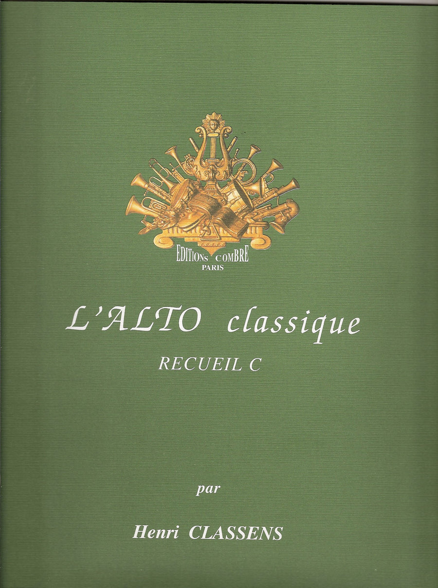 L'Alto classique Vol. C Viola