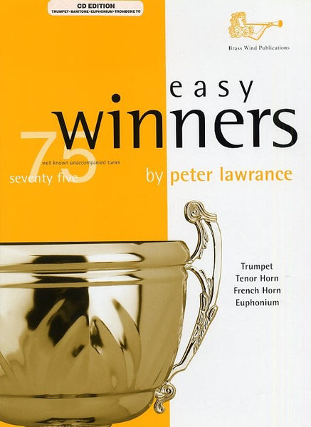 Easy winners For Treble Clef Brass Instruments with CD
