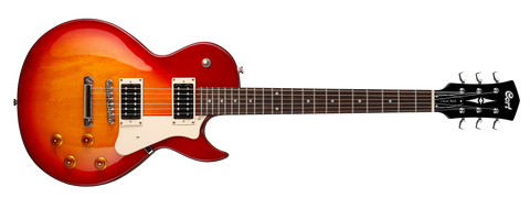 Cort CR100 Electric Guitar Cherry Red Burst