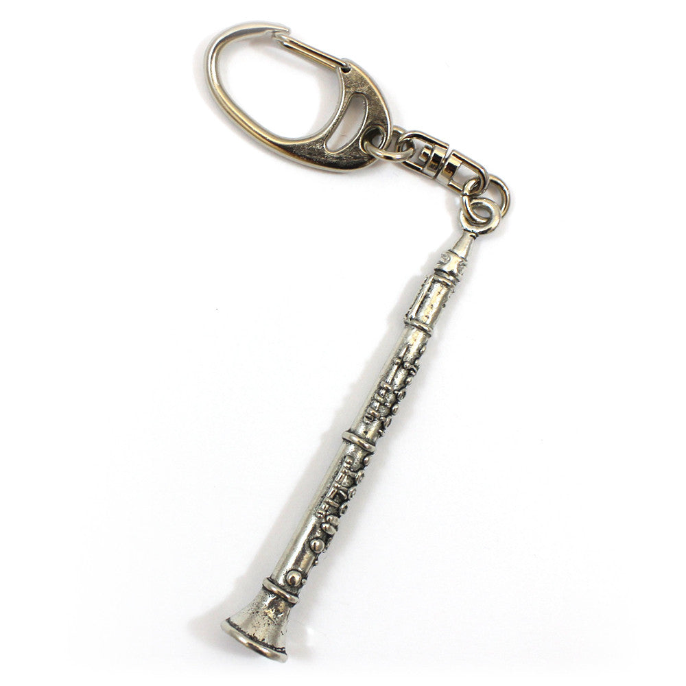Pewter Clarinet Keyring