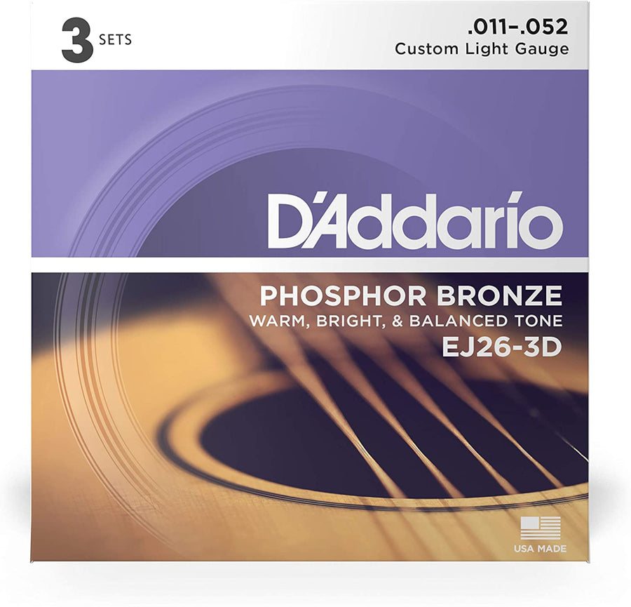 D'Addario EJ26 3 Pack
