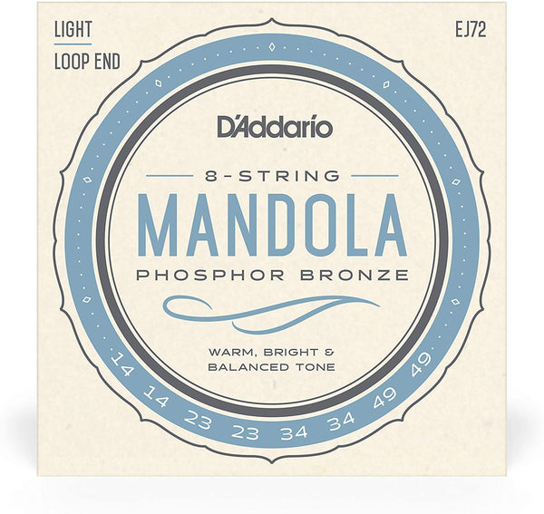D'Addario EJ72 Mandola Light Strings