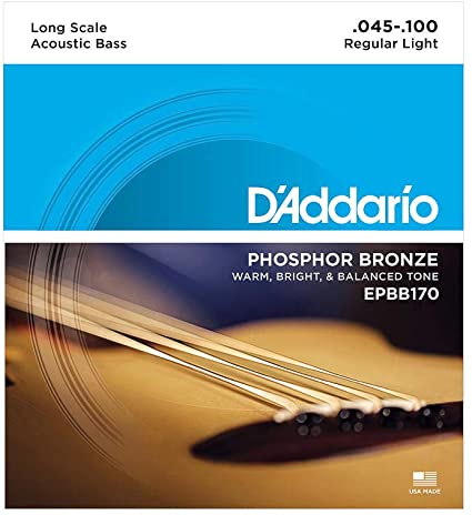 D'addario EPBB170 Phospher Bronze Acoustic Bass Strings