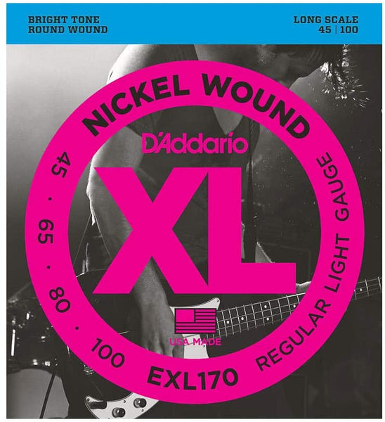 D'Addario EXL170 45-100 Bass Strings