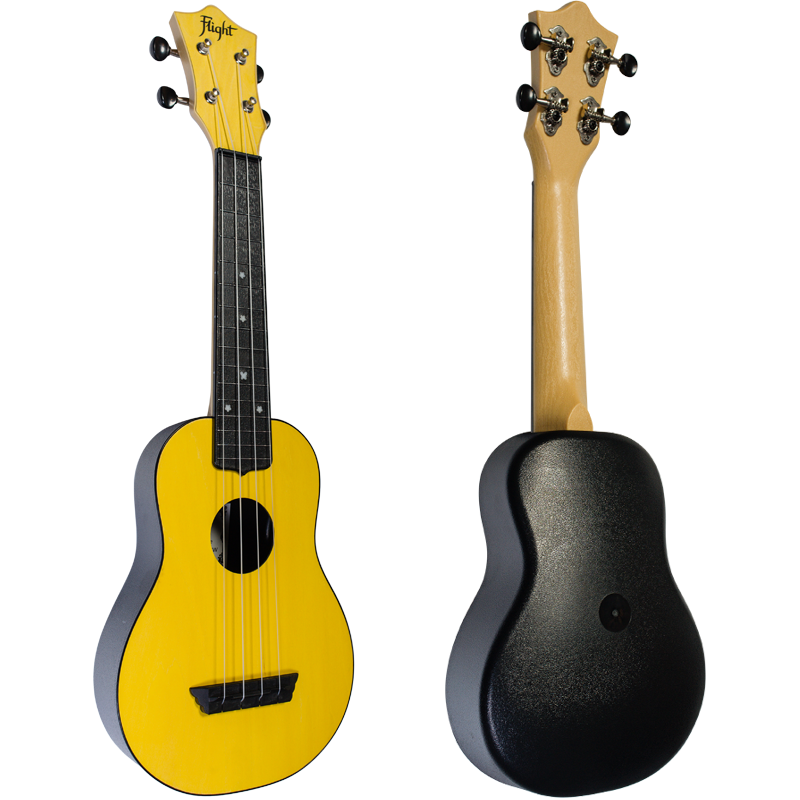 Flight TUS35 Yellow Soprano Travel Ukulele