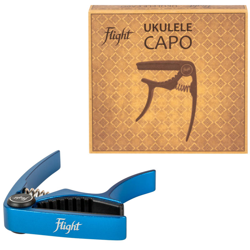 Flight Ukulele Capo Blue