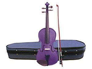 Stentor Harlequin Violin Outfit 3/4 Size Purple