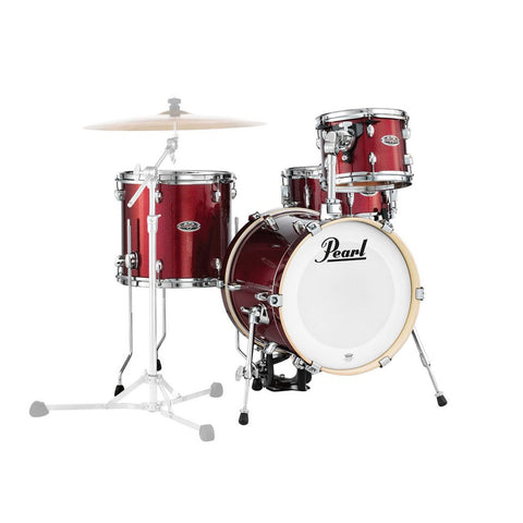 Pearl Midtown Shell Pack Black Cherry