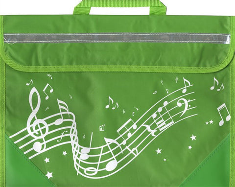 Musicwear Wavy Stave Music Bag Green