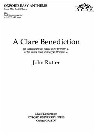 Rutter A Clare Benediction