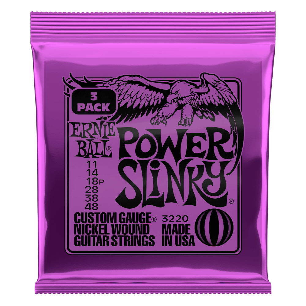 Ernie Ball Power Slinky 3 Pack