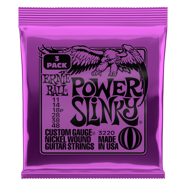 Ernie Ball Power Slinky 3 Pack