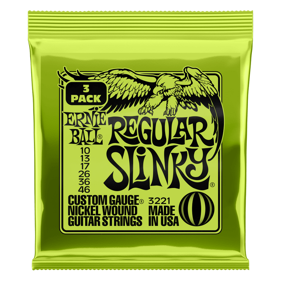 Ernie Ball Regular 3 Pack