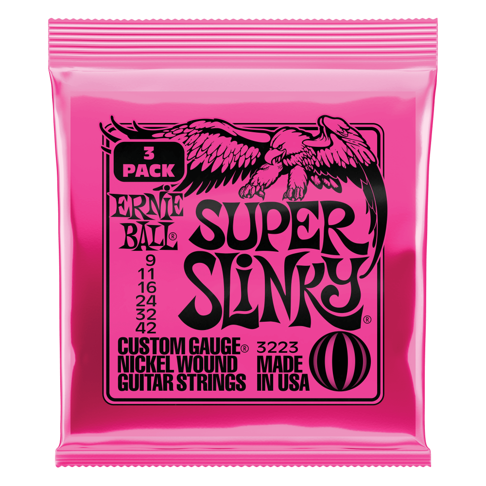 Ernie Ball Super Slinky 3 Pack