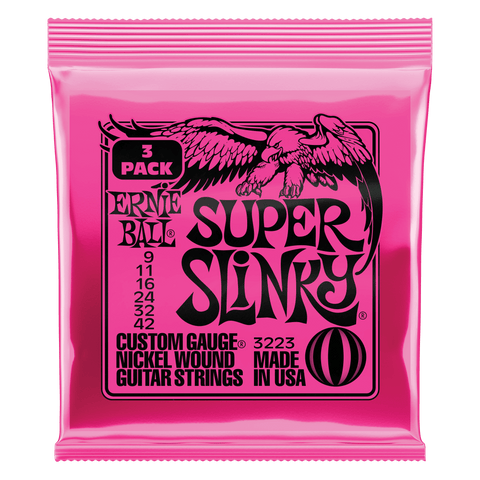 Ernie Ball Super Slinky 3 Pack