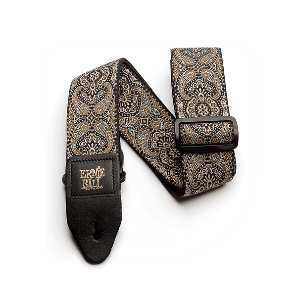 Ernie Ball P04163 Black & Gold Paisley