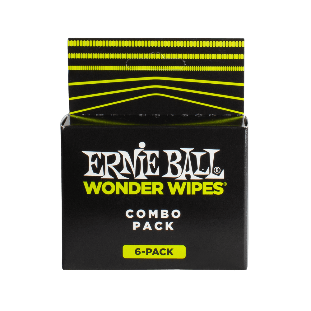 Ernie Ball Wonder Wipes Combo 6 Pack