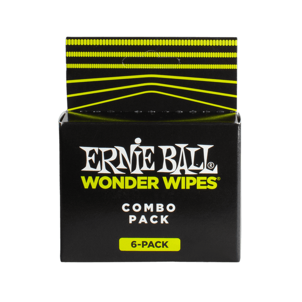 Ernie Ball Wonder Wipes Combo 6 Pack