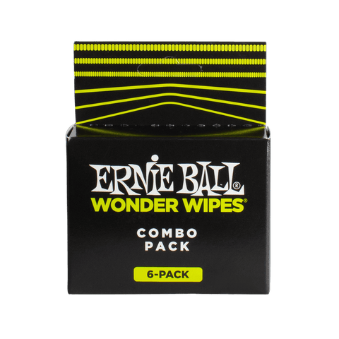 Ernie Ball Wonder Wipes Combo 6 Pack