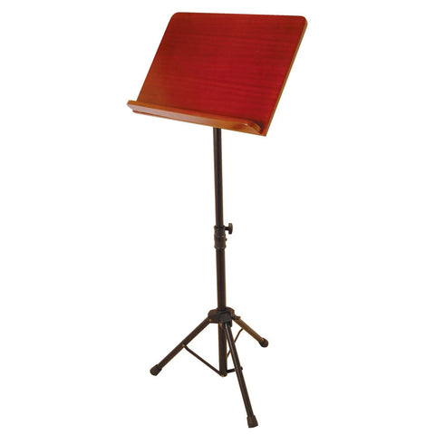 On-Stage Pro Music Stand with Wood Desk