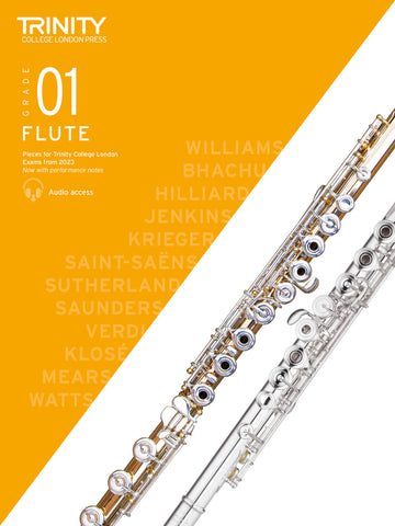 Flute Exam Pieces Grade 1 from 2023 Score & Part