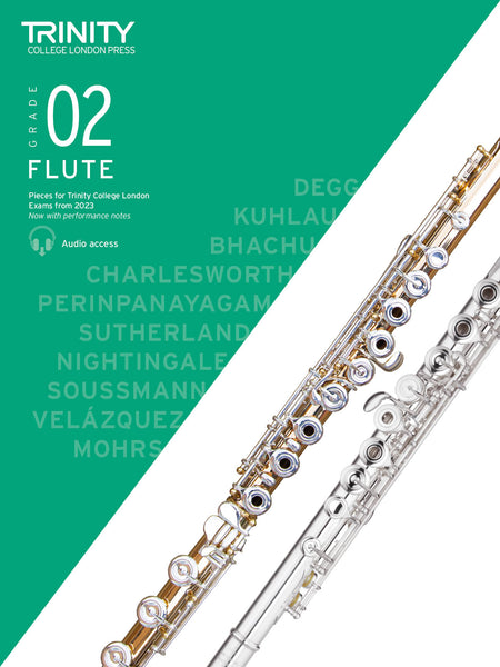 Flute Exam Pieces Grade 2 from 2023 Score & Part