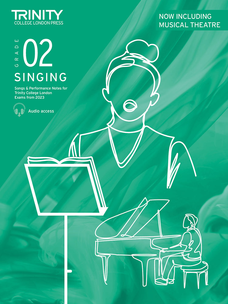 Trinity Singing Exam Pieces Grade 2 from 2023