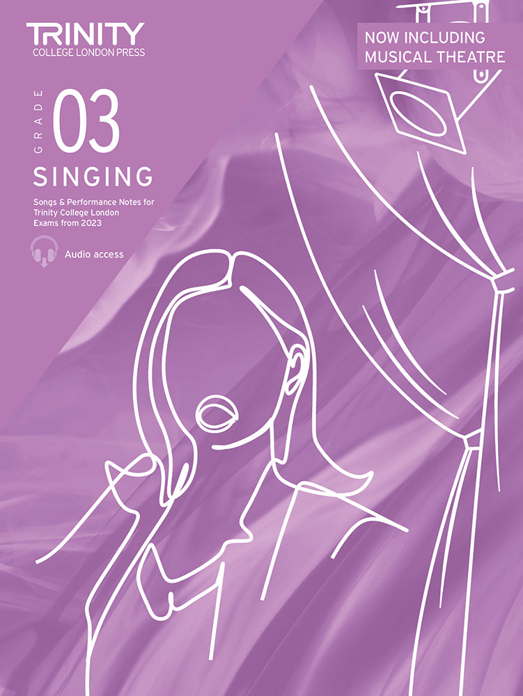 Trinity Singing Exam Pieces Grade 3 from 2023