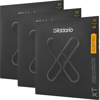 D'Addario XT 10-46 Nickel 3 Pack