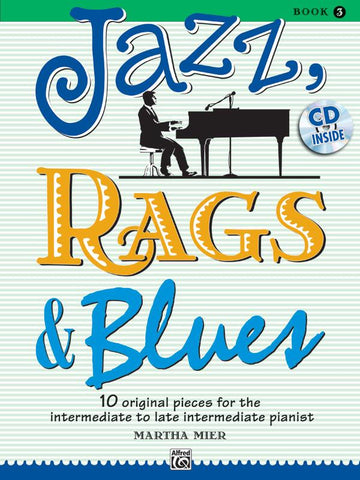 Jazz Rags and Blues Book 3 with CD
