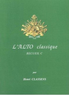 L'Alto Classique Volume C Viola