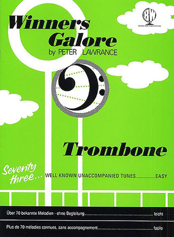 Winners Galore For Trombone (Bass Clef)