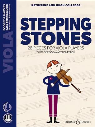 Stepping Stones (Viola & Piano - Book with Online Audio)