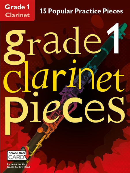 Grade 1 Clarinet Pieces Book & Audio Download