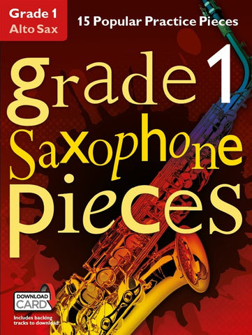 Grade 1 Alto Saxophone Pieces Book & Audio Download