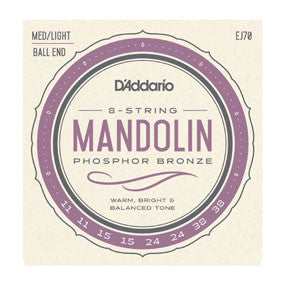 D'Addario EJ70 Mandolin Strings Ball End