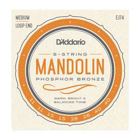 D'Addario EJ74 Phosphor Bronze Mandolin Strings