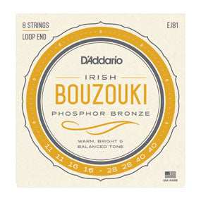 D'Addario J81 Irish Bouzouki Set