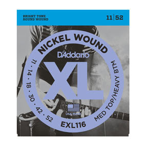 D'addario EXL116 Medium Top/Heavy Bottom Strings