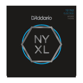 D'Addario NYXL1252W Light Wound 3rd 12-52 Strings