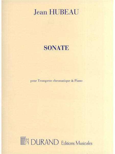 Hubeau Sonate Trumpet and Piano