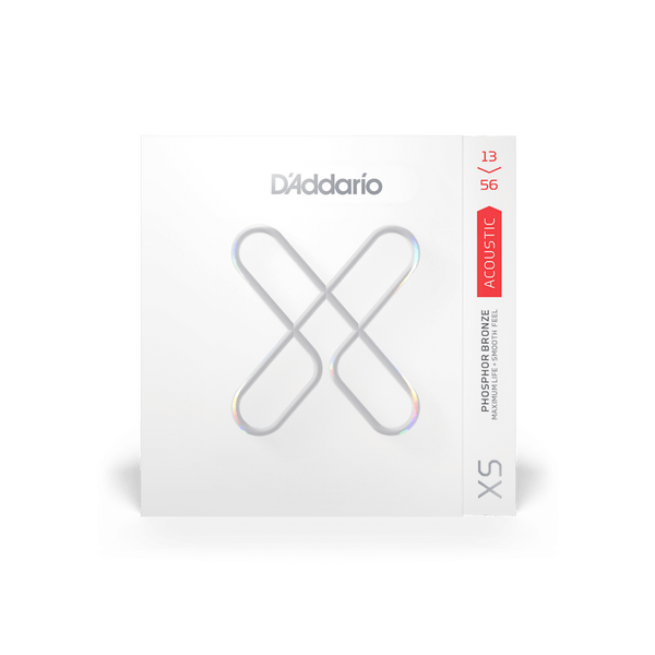 D'addario XS Medium 13-56 Acoustic Guitar Strings