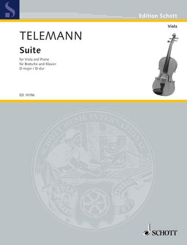 Telemann Suite In D For Viola