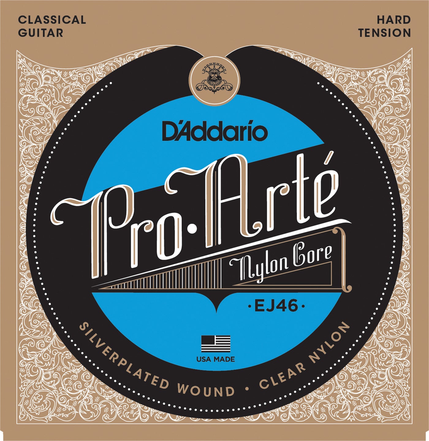 D'addario EJ46 Pro Arte Hard Tension