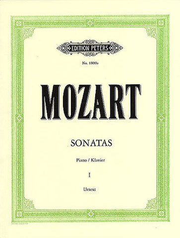 Mozart Sonatas For Piano Volume 1