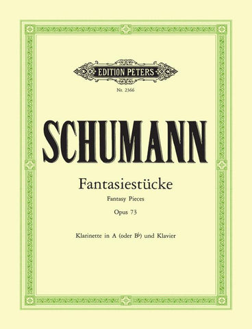 Schumann Fantasy Pieces Op.73 Clarinet