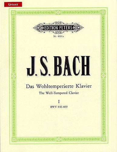 Bach The Well Tempered Clavier Book 1