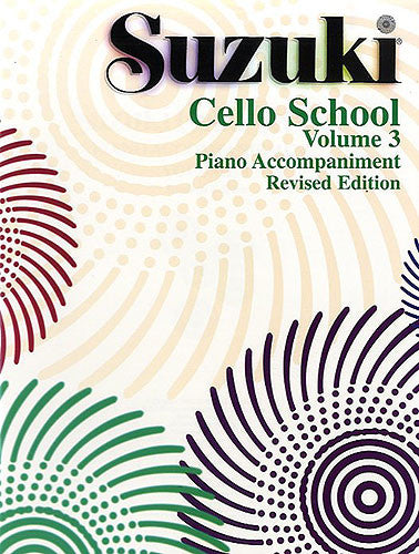Suzuki Cello School Volume 3 piano accompnament